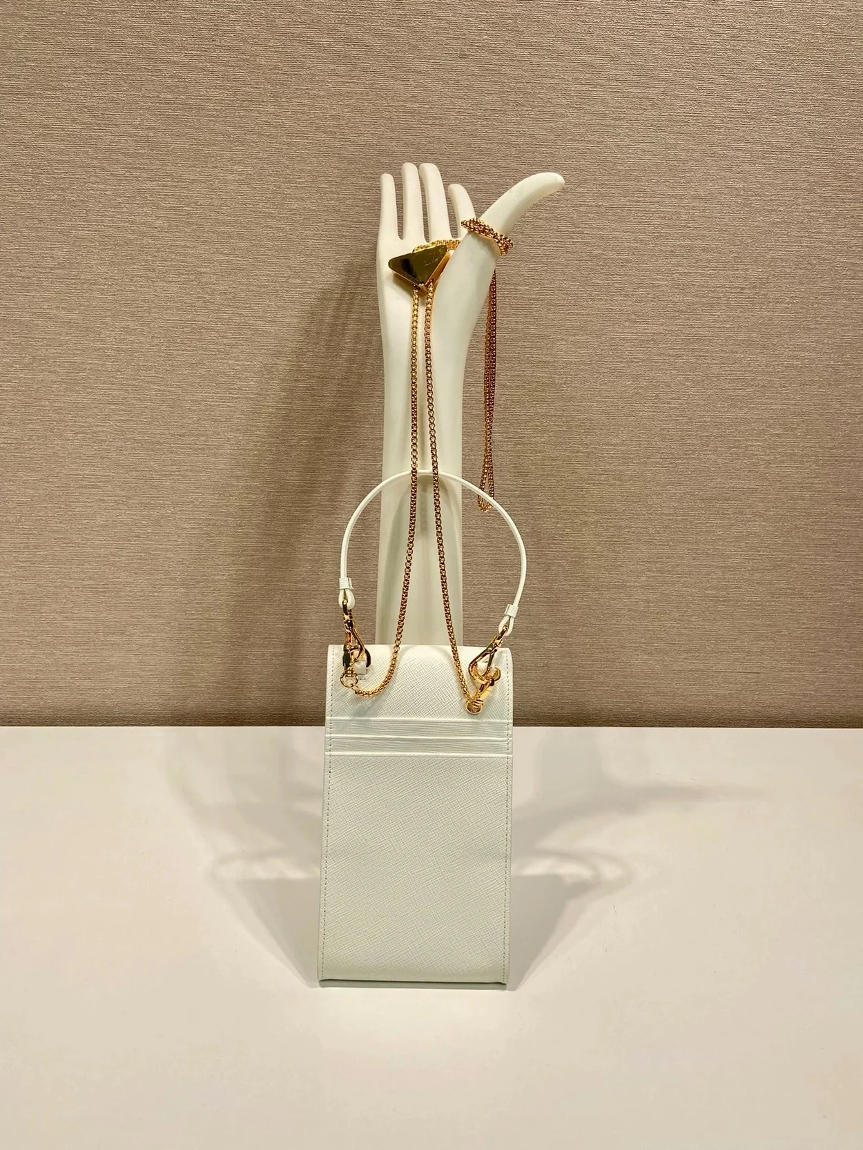 사피아노 레더 미니백 화이트 상세