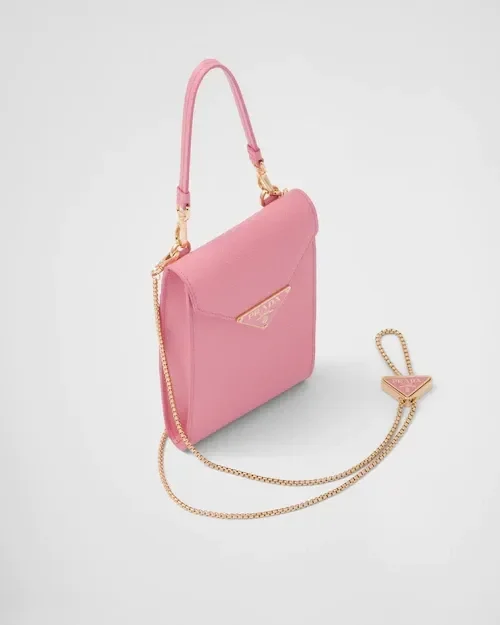사피아노 레더 미니백 핑크 상세