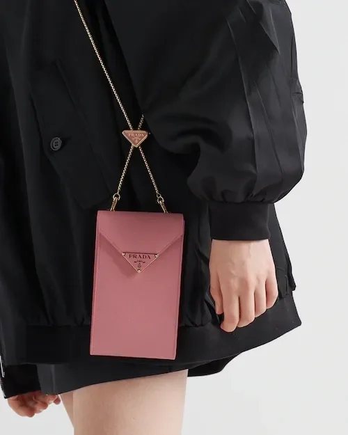 사피아노 레더 미니백 핑크 상세