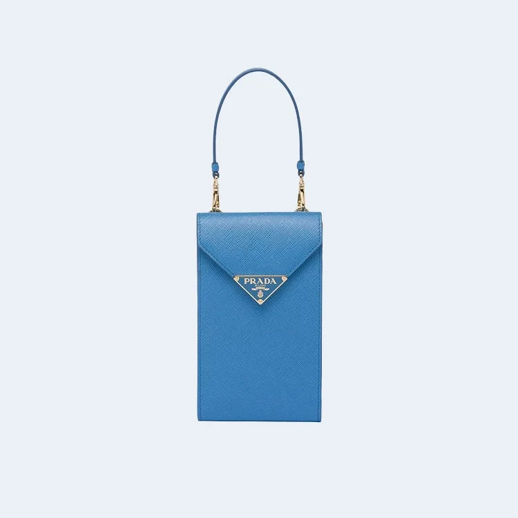 사피아노 레더 미니백 블루 상세