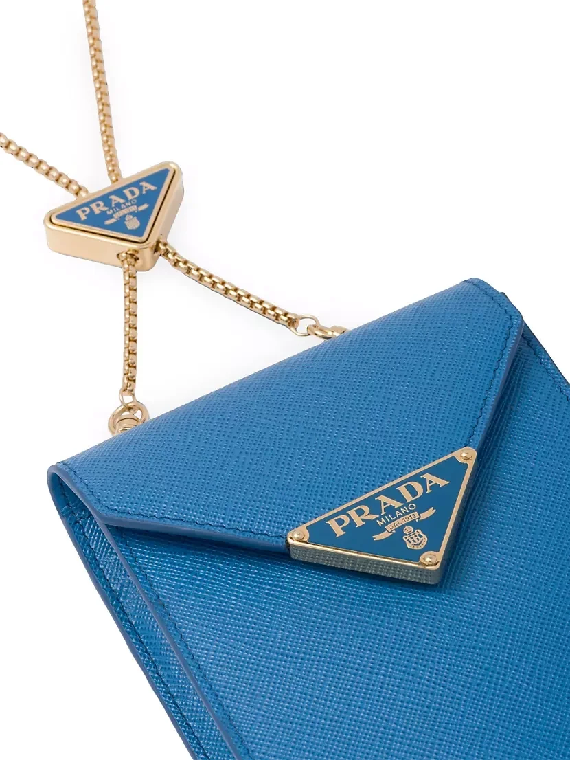 사피아노 레더 미니백 블루 상세