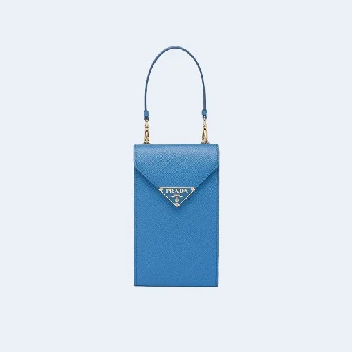 사피아노 레더 미니백 블루