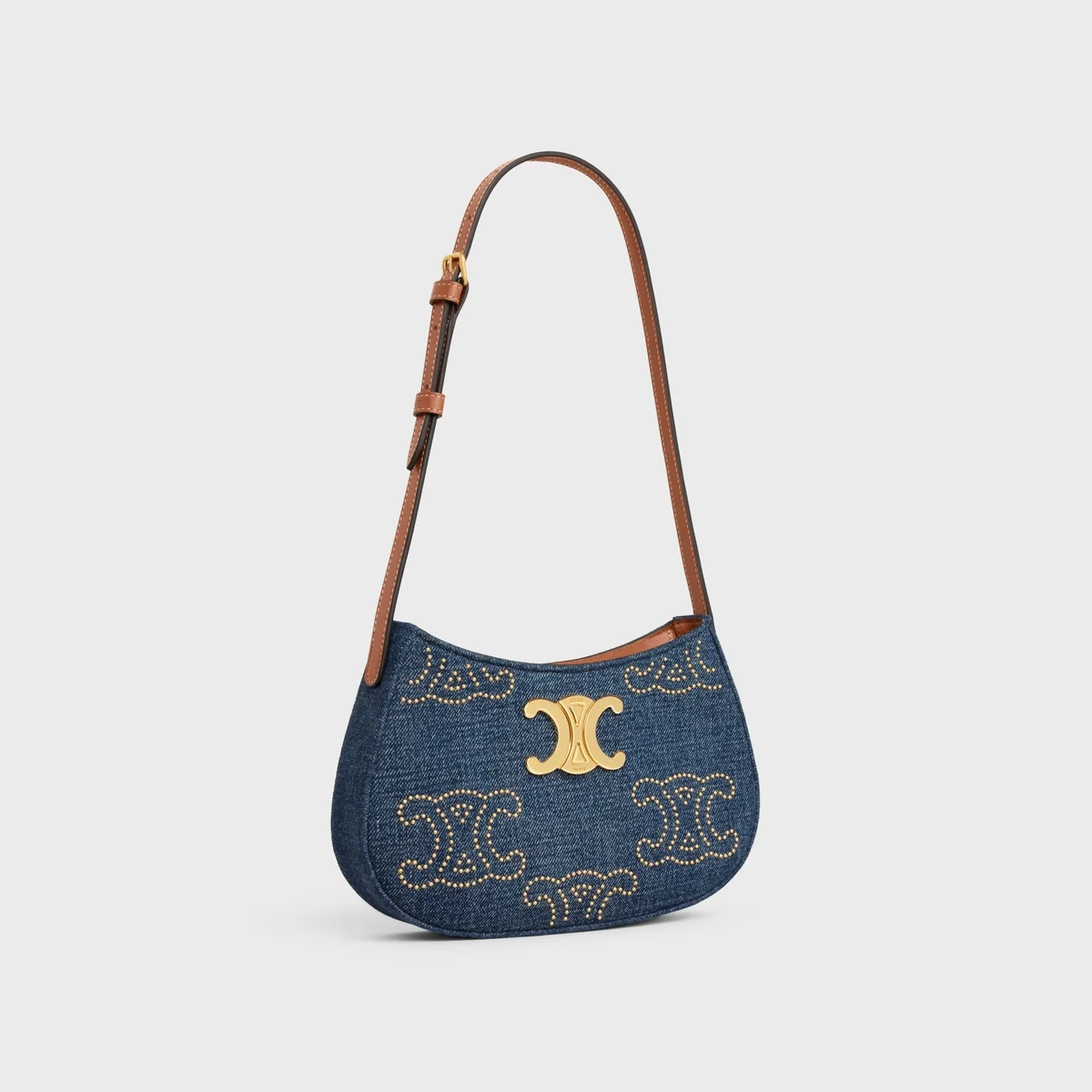 미디엄 틸리 백 데님 상세