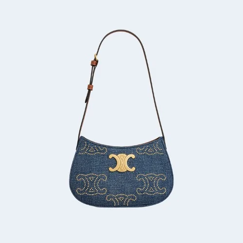 미디엄 틸리 백 데님