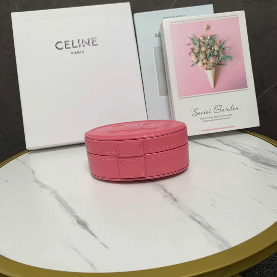 트리옹프 오벌 미노디에르 토트백 핑크 상세