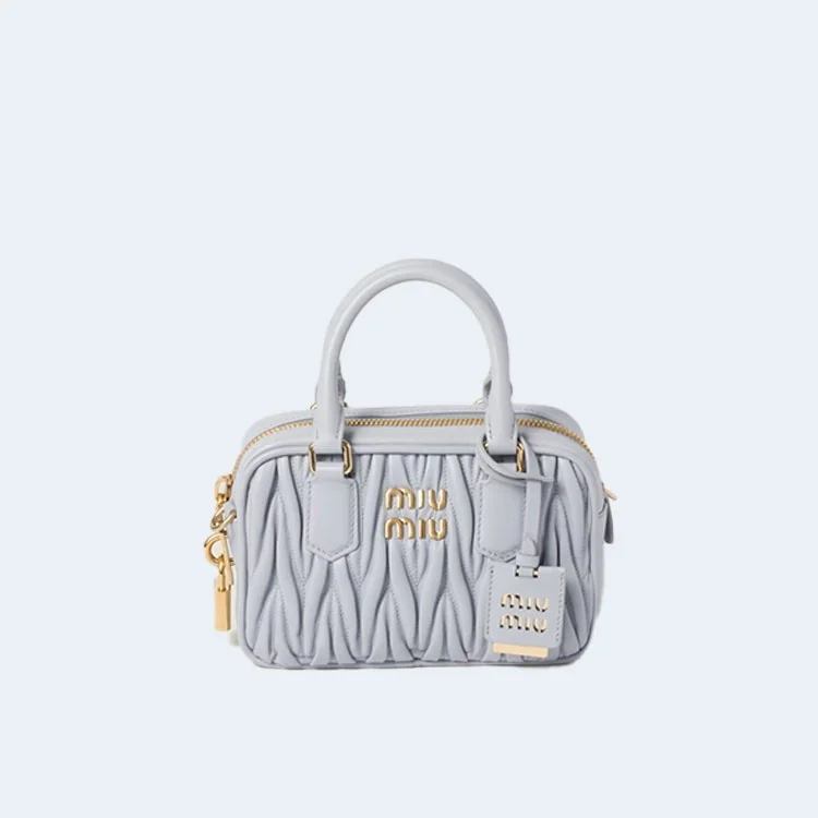 스몰 아르카디 마테라쎄 나파 가죽백 콘플라워 상세