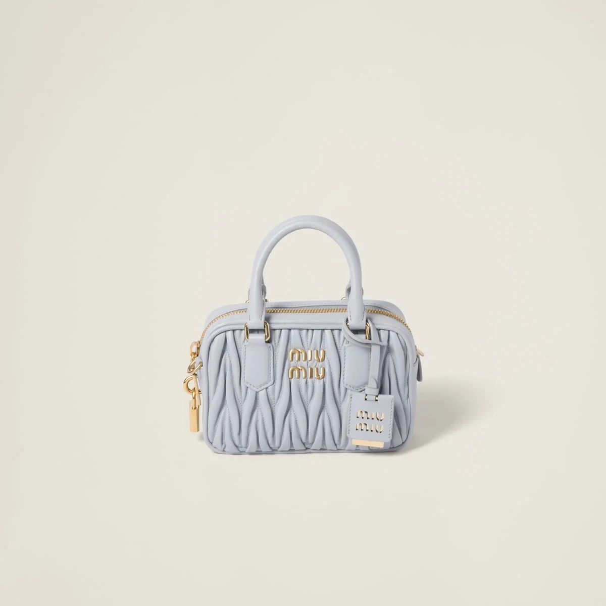 스몰 아르카디 마테라쎄 나파 가죽백 콘플라워 상세