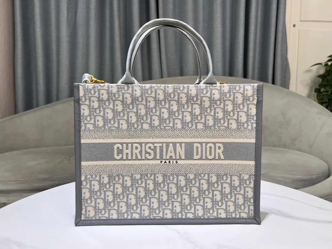 오블리크 북 토트 미디엄 백 그레이 (36cm X 27.5cm X 16.5cm) 상세