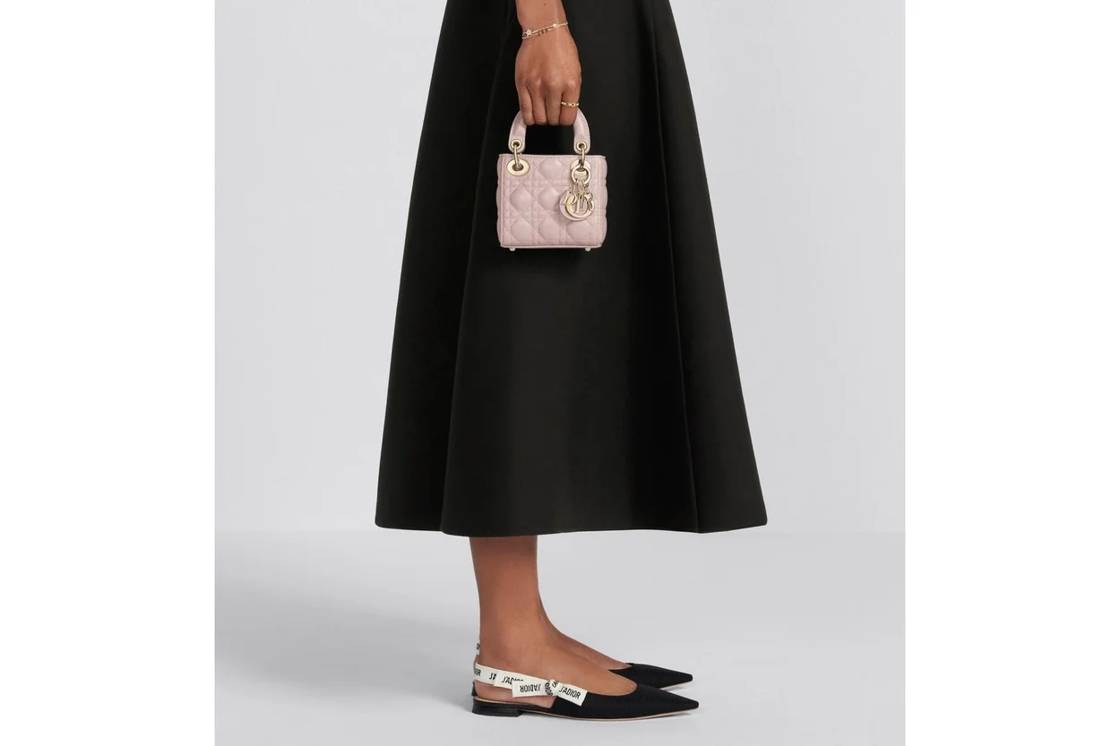 레이디 파우더 핑크 마이크로 백 상세