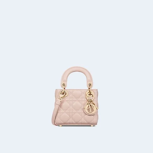 레이디 파우더 핑크 마이크로 백