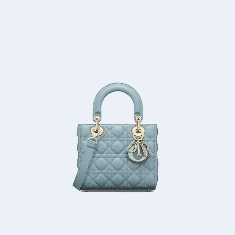 레이디 스카이 블루 까나쥬 스몰 백 상세