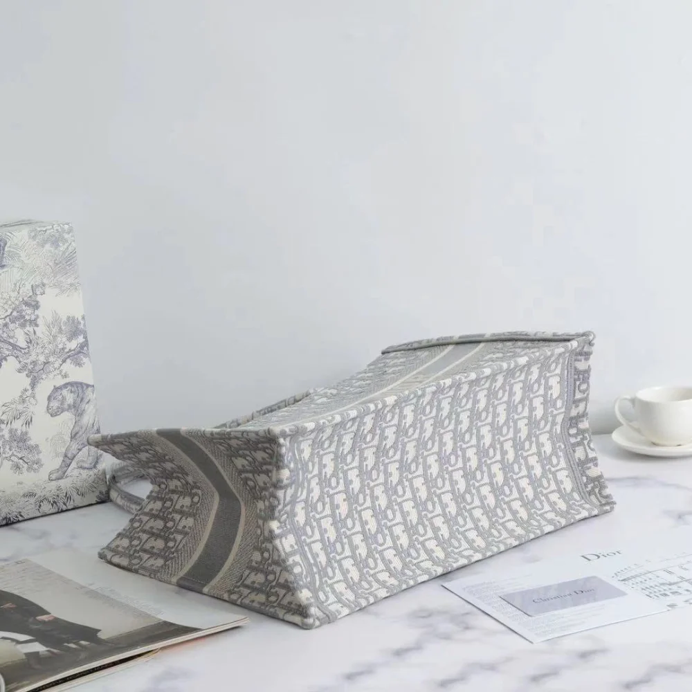 북토트백 미디엄 백 그레이 상세