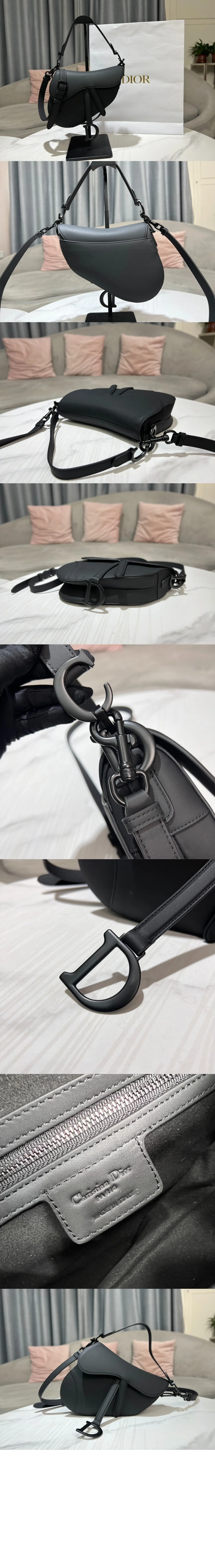 스트랩 새들백 미듐 (25.5 * 20 * 6.5cm) 상세