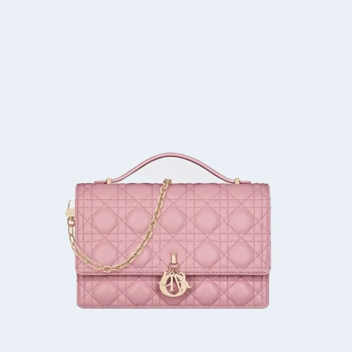 앤틱 핑크 까나쥬 탑 핸들백