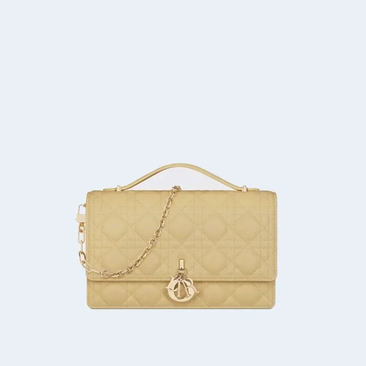 파스텔 옐로우 까나쥬 탑 핸들백 상세