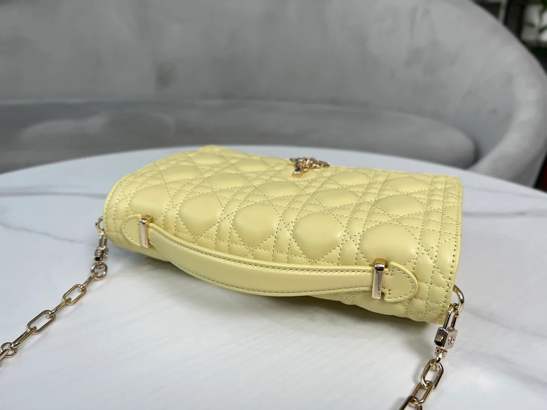 파스텔 옐로우 까나쥬 탑 핸들백 상세