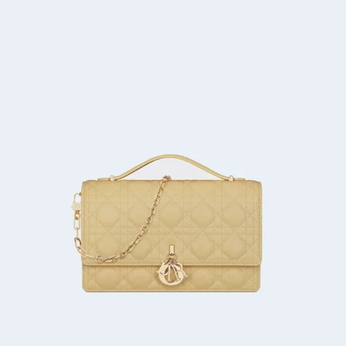 파스텔 옐로우 까나쥬 탑 핸들백