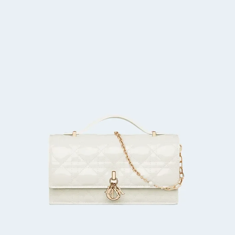 라떼 페이턴트 미니 백 상세