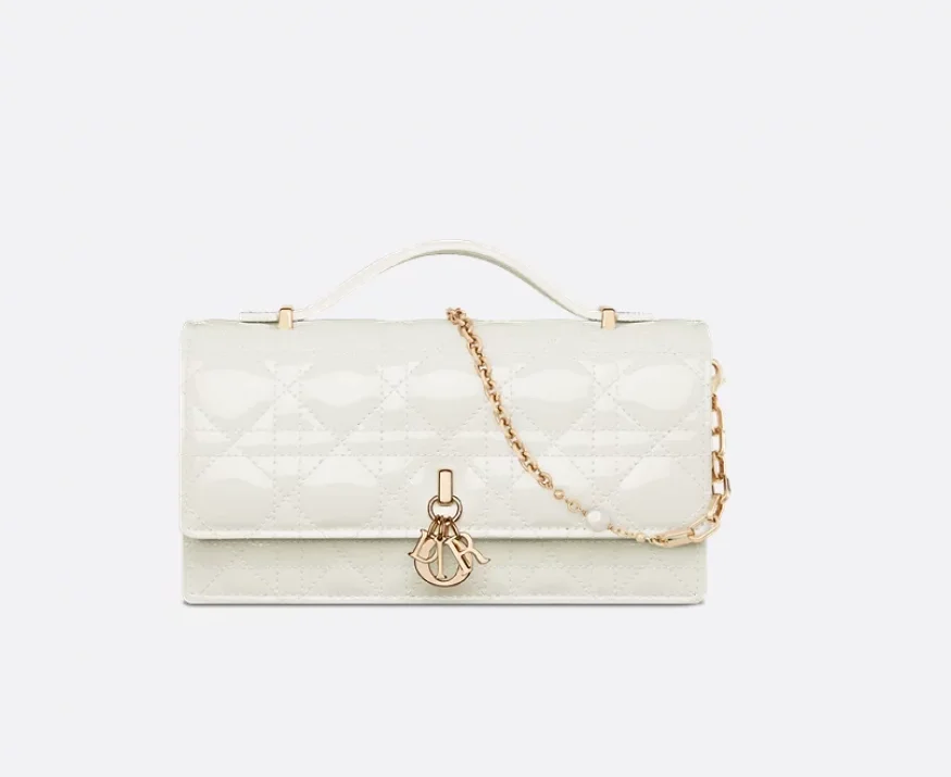 라떼 페이턴트 미니 백 상세