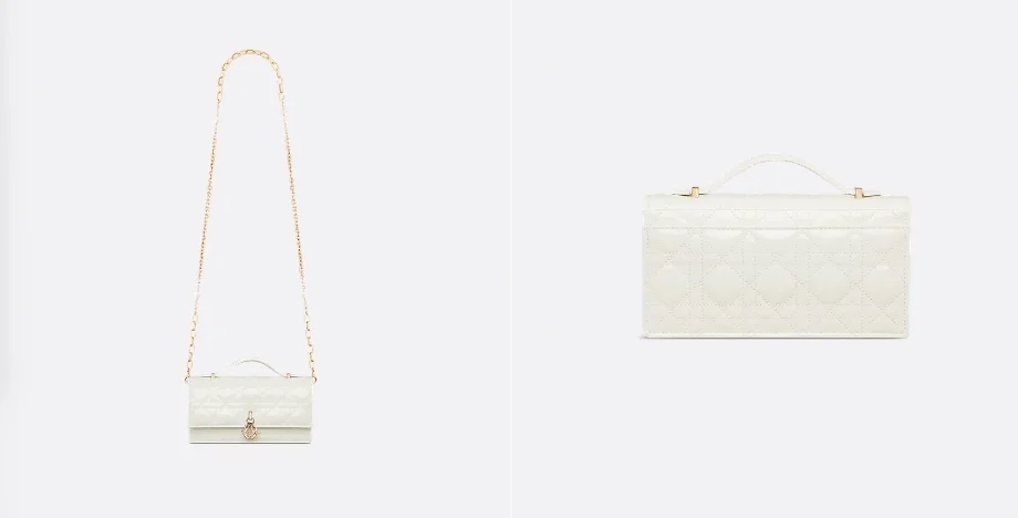 라떼 페이턴트 미니 백 상세