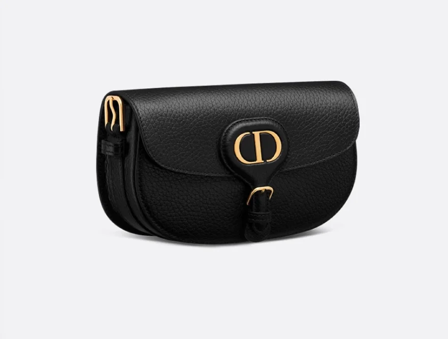 Bobby East-West 백 블랙 그레인 상세