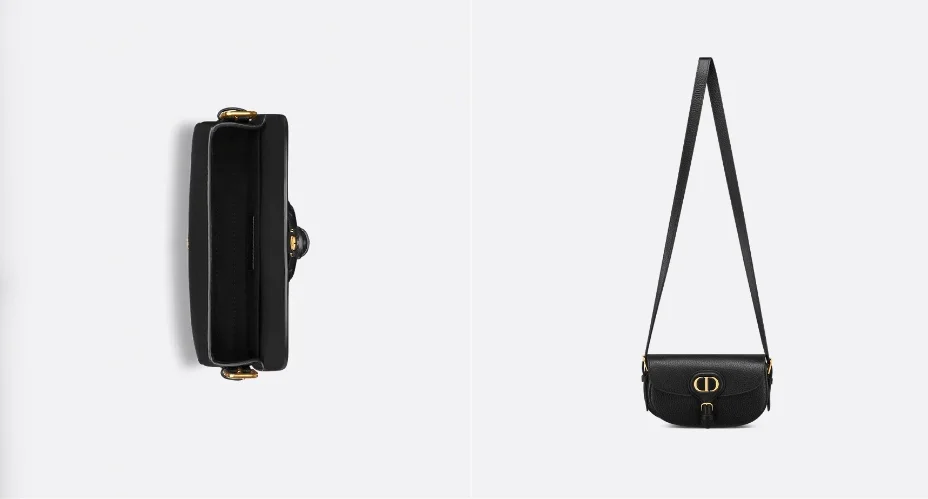 Bobby East-West 백 블랙 그레인 상세