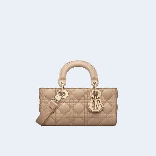 레이디 D-joy 스몰 백 베이지