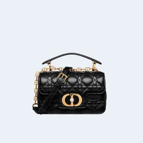 Jolie 미니 탑 핸들백 블랙 까나쥬