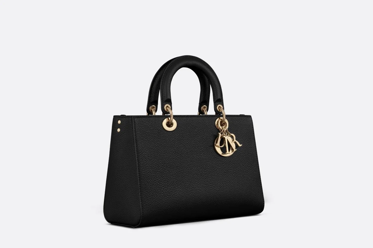 레이디 블랙 미디엄 백 상세