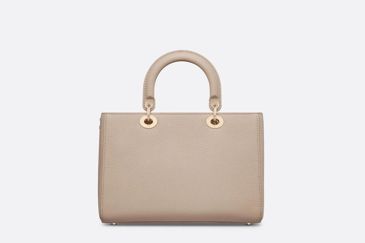 레이디 베이지 미디엄 백 상세