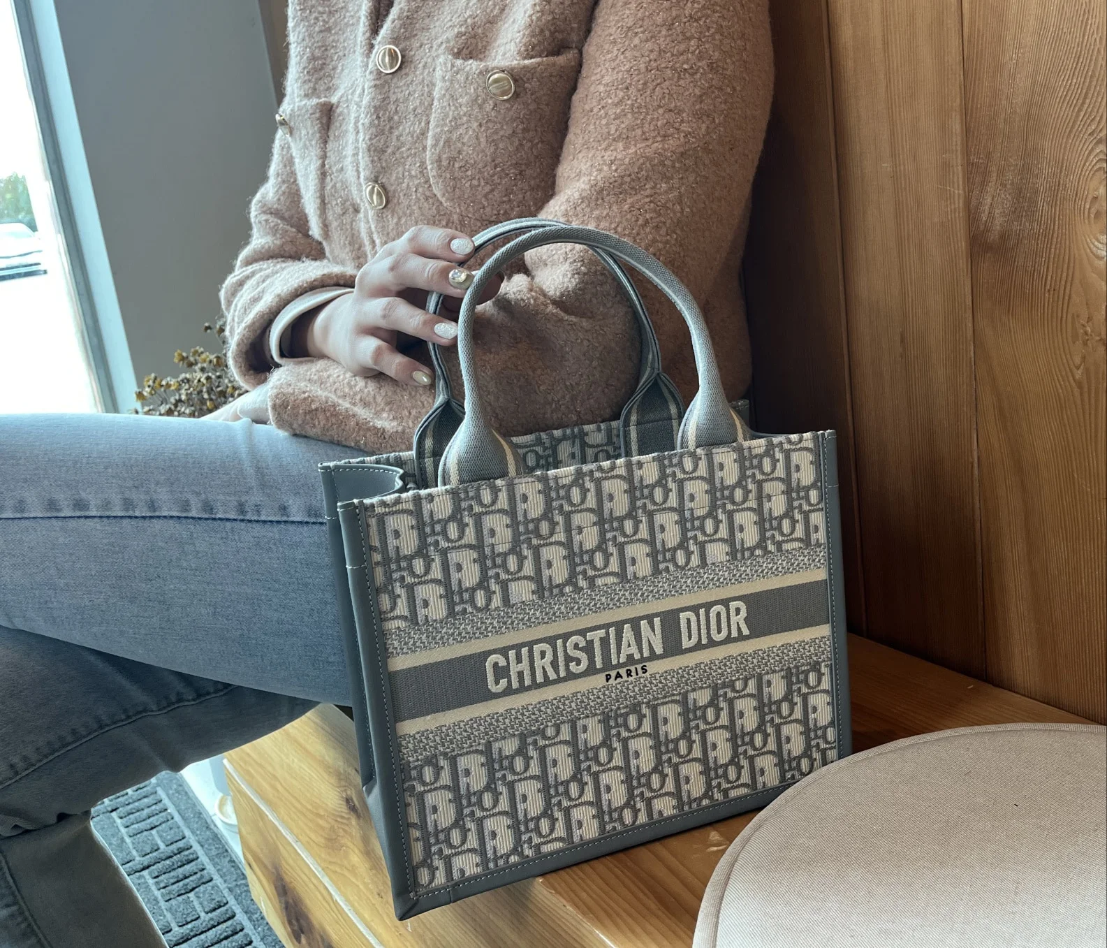 북 토트 스몰 백 그레이 상세