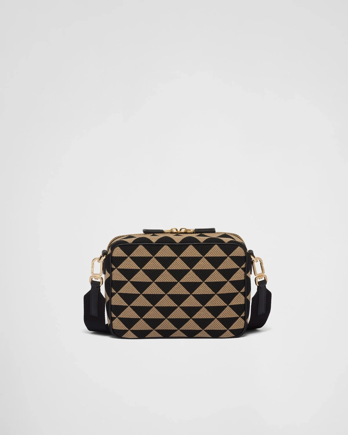 브리크 자수 패브릭백 베이지 상세