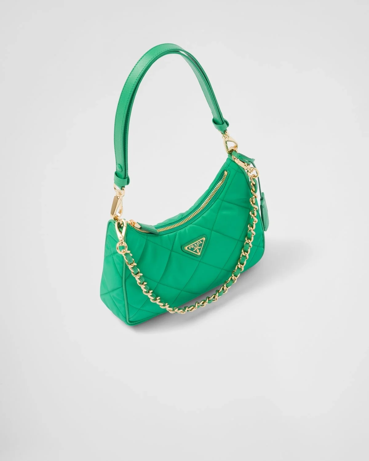 리에디션 1995 리나일론 체인 미니백 민트그린 상세