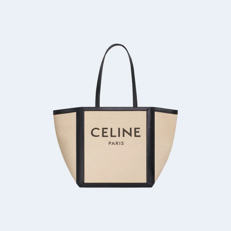 프린트 텍스타일 & 카프스킨 라지 스퀘어 바닐라 블랙 상세