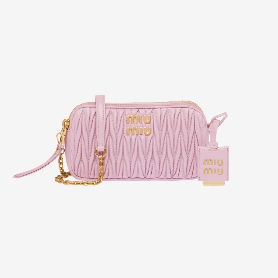 마테라쎄 나파 가죽 미니백 핑크 상세