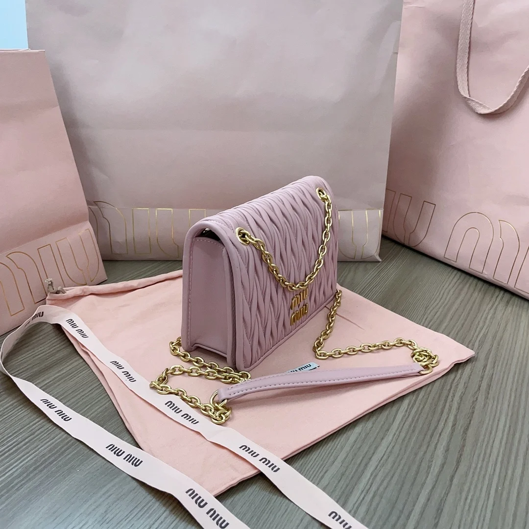 마테라쎄 나파 가죽 미니백 핑크 상세