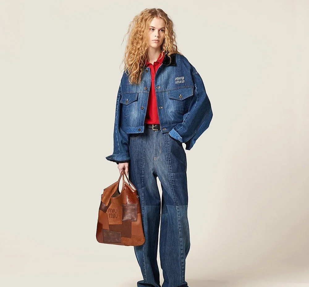 아이비 가죽백 패치워크 (35cm X 40cm) 상세