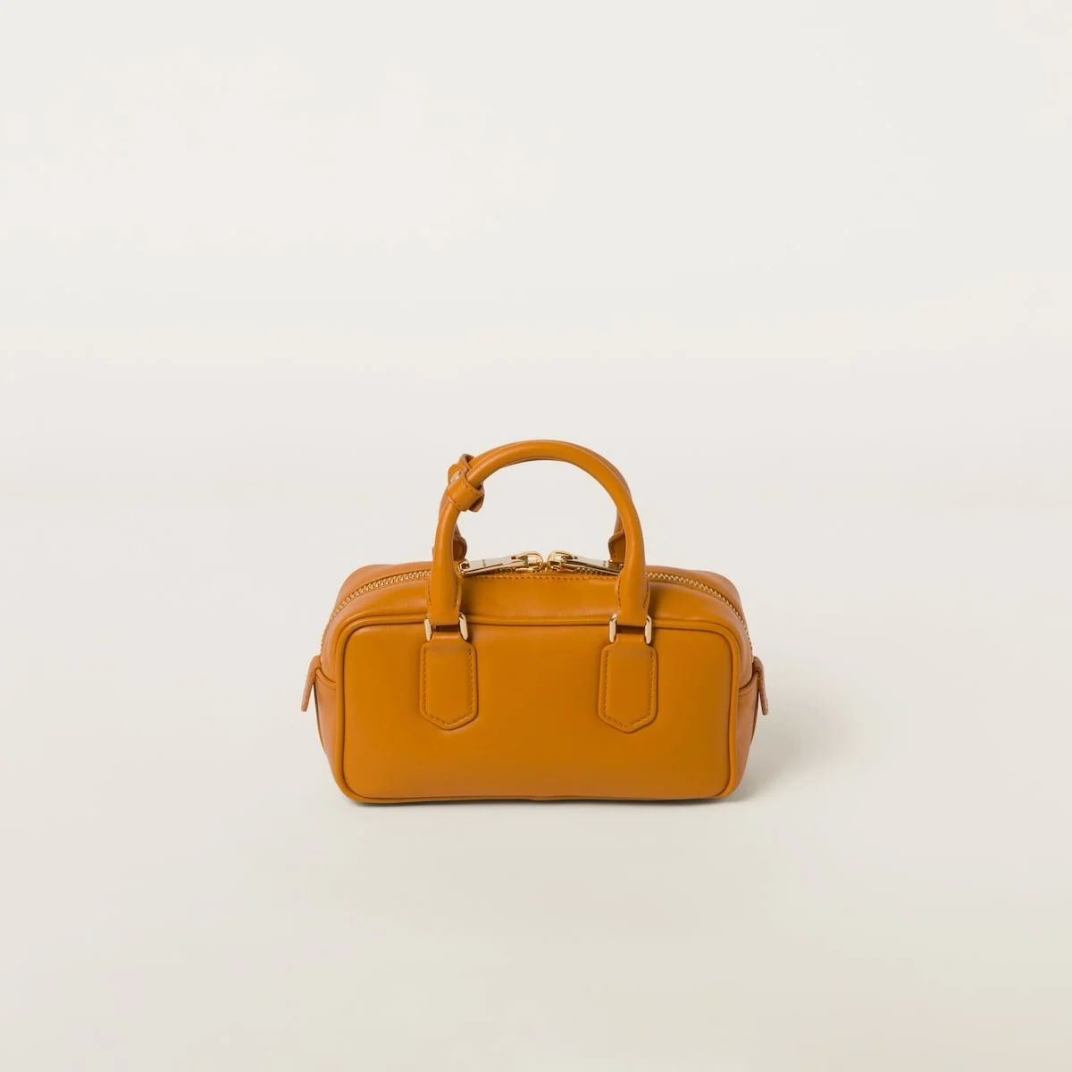 스몰 아르카디 가죽백 옐로우 상세