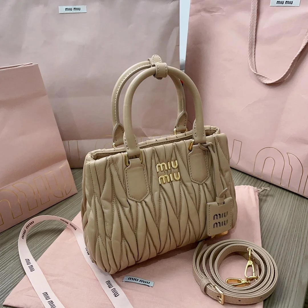 마테라쎄 나파 가죽 핸드백 브라운 상세