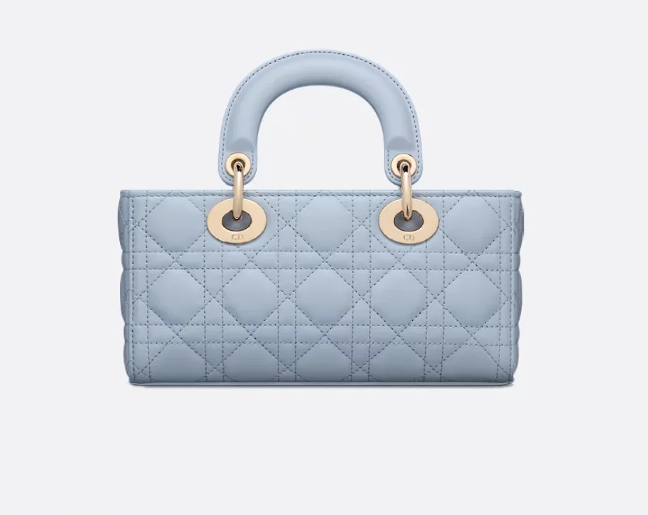 레이디 D-joy 스몰 백 페일 블루 상세