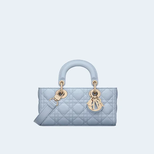 레이디 D-joy 스몰 백 페일 블루