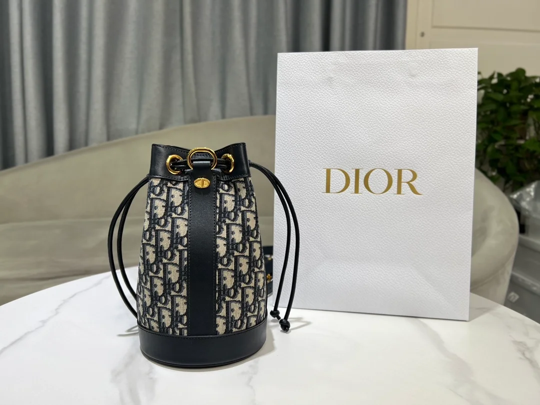 블루 오블리크 자카드 스몰 백팩 상세