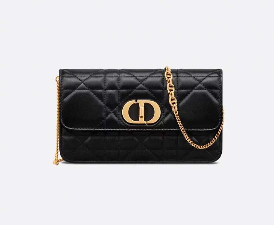 미스 카로 체인 파우치 블랙 상세