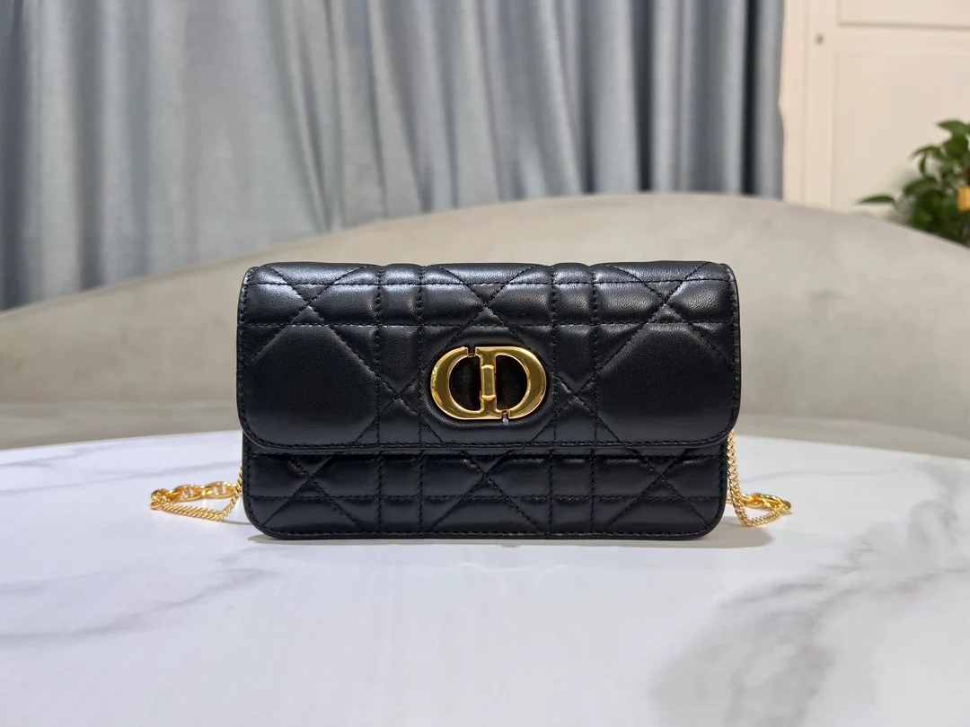 미스 카로 체인 파우치 블랙 상세