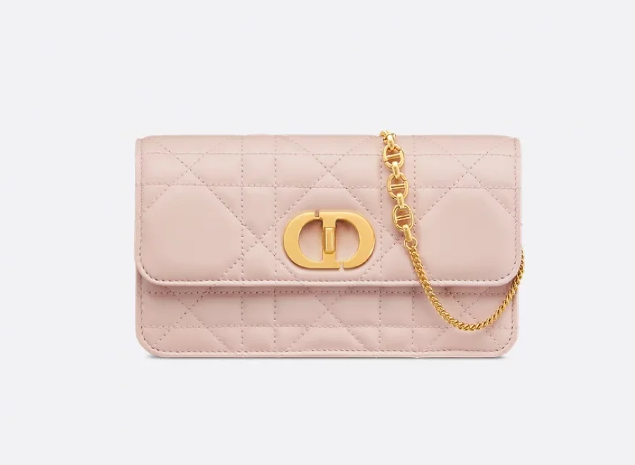 미스 카로 체인 파우치 파우더핑크 상세