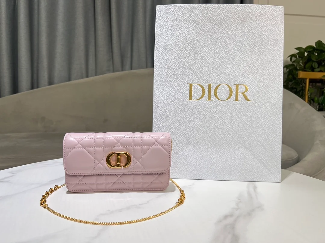 미스 카로 체인 파우치 파우더핑크 상세