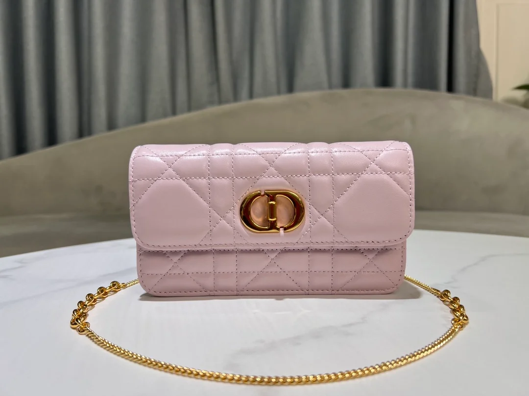 미스 카로 체인 파우치 파우더핑크 상세