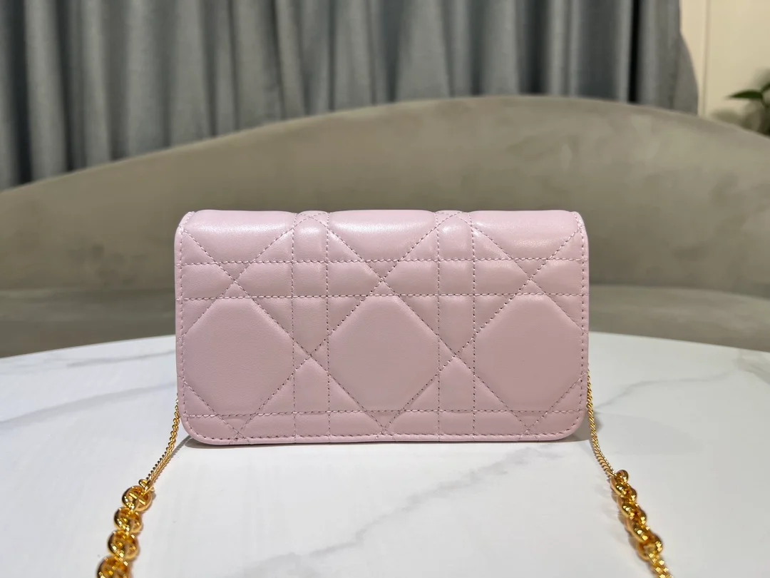 미스 카로 체인 파우치 파우더핑크 상세