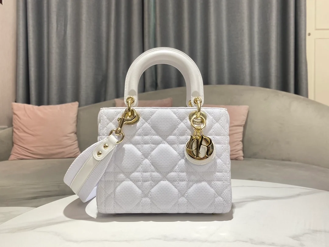 레이디 D-LITE 핸드백 화이트 상세