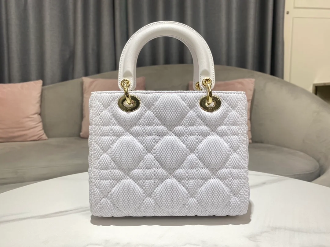 레이디 D-LITE 핸드백 화이트 상세